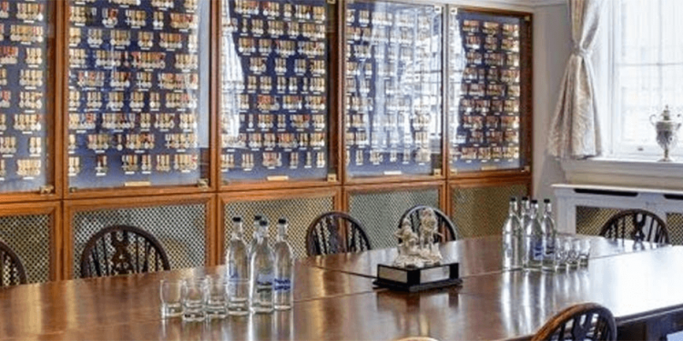The HAC Medal Room